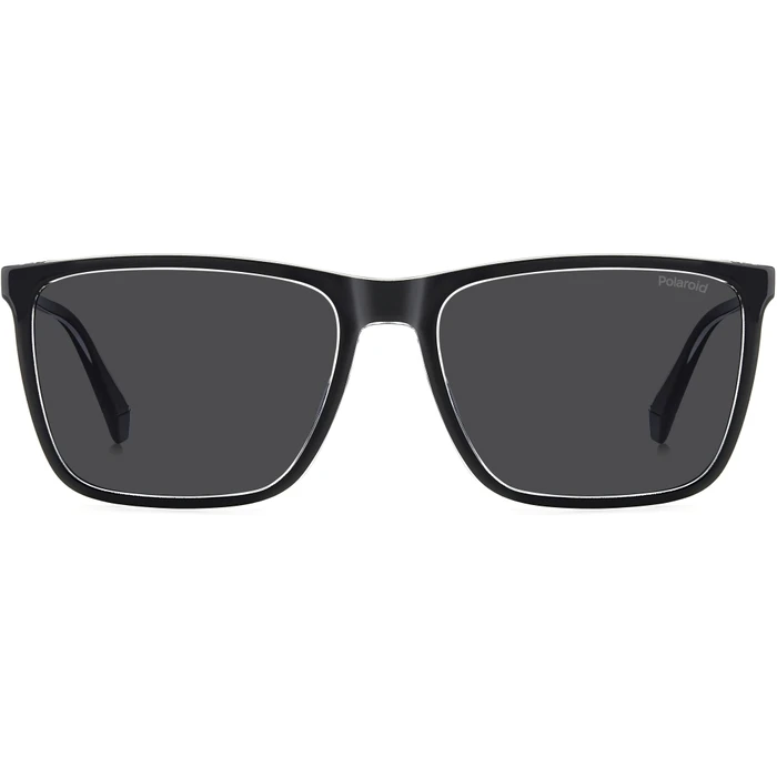Polaroid Ανδρικά Γυαλιά Ηλίου με Μαύρο Κοκκάλινο Σκελετό και Μαύρο Φακό PLD4180/S 7C5/M9