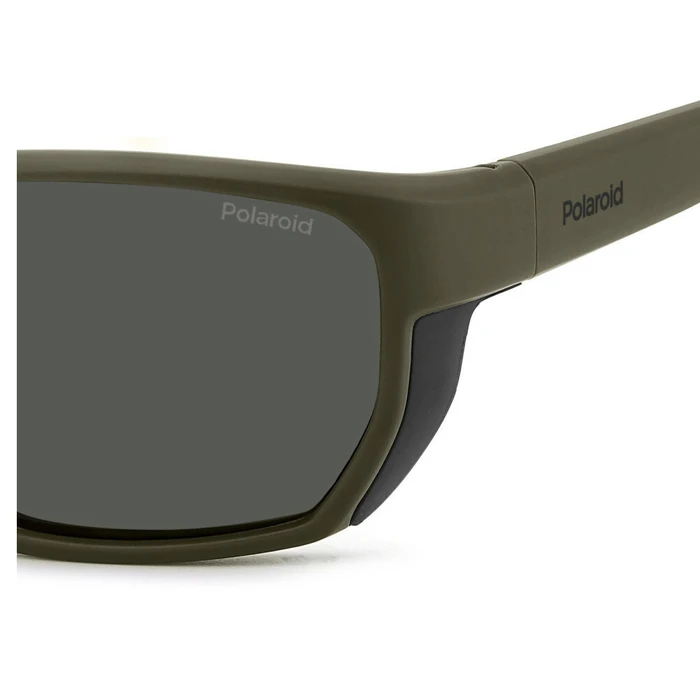 Polaroid Ανδρικά Γυαλιά Ηλίου με Πράσινο Κοκκάλινο Σκελετό pld7057/s DLD/M9
