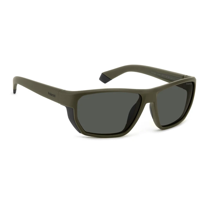 Polaroid Ανδρικά Γυαλιά Ηλίου με Πράσινο Κοκκάλινο Σκελετό pld7057/s DLD/M9