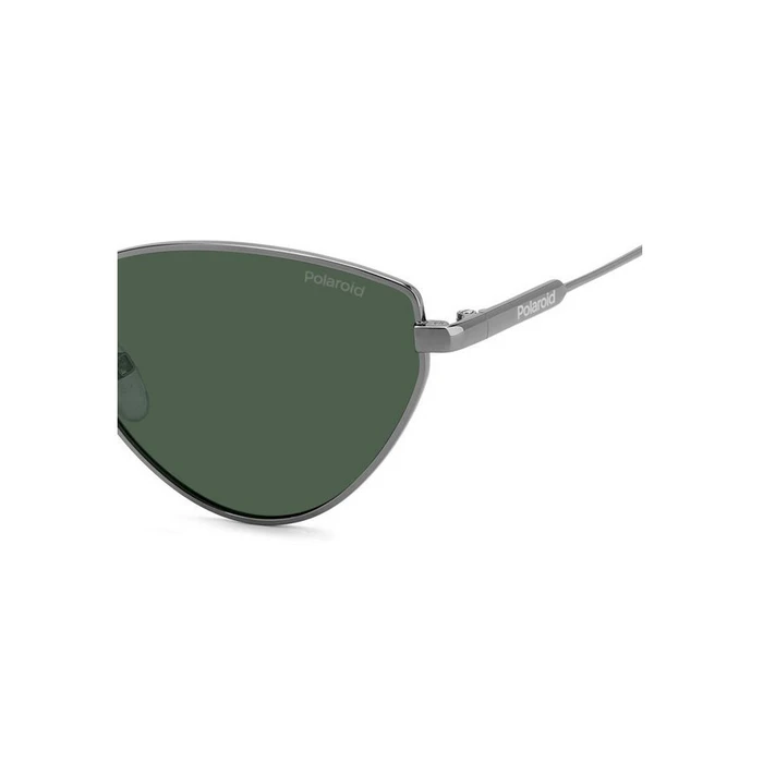 Polaroid Γυναικεία Γυαλιά Ηλίου με Ασημί Μεταλλικό Σκελετό και Πράσινο Φακό PLD6234/S/X ASR/UC