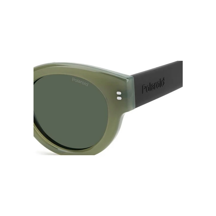 Polaroid Γυναικεία Γυαλιά Ηλίου με Πράσινο Κοκκάλινο Σκελετό και Πράσινο Φακό PLD6240/S/X 1ED/UC