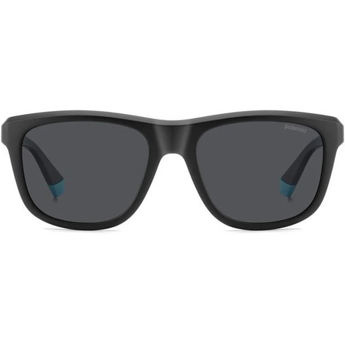 Polaroid Ανδρικά Γυαλιά Ηλίου με Μαύρο Κοκκάλινο Σκελετό και Μαύρο Φακό PLD2163/S 003/M9
