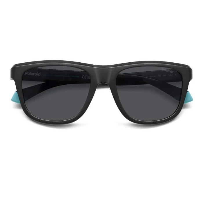 Polaroid Ανδρικά Γυαλιά Ηλίου με Μαύρο Κοκκάλινο Σκελετό και Μαύρο Φακό PLD2163/S 003/M9