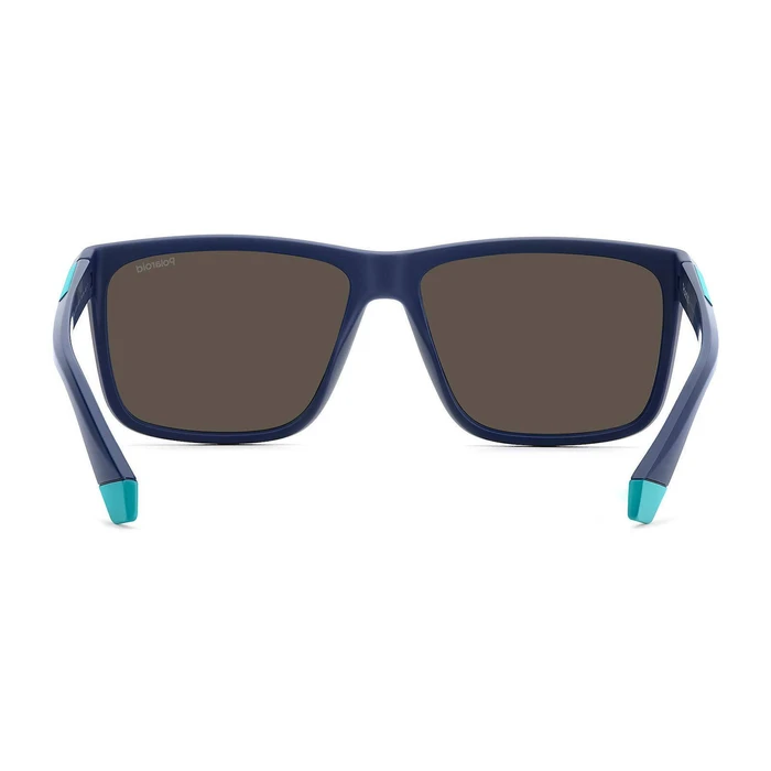 Polaroid Ανδρικά Γυαλιά Ηλίου με Μπλε Κοκκάλινο Σκελετό και Μπλε Καθρέφτη Φακό PLD2164/S FLL/5X