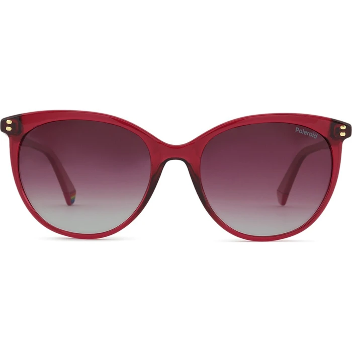 Polaroid Γυναικεία Γυαλιά Ηλίου με Ροζ Κοκκάλινο Σκελετό και Μωβ Ντεγκραντέ Φακό PLD6231/S QHO/JR