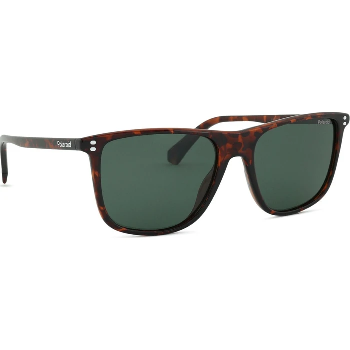 Polaroid Ανδρικά Γυαλιά Ηλίου με Πράσινο Κοκκάλινο Σκελετό και Πράσινο Φακό PLD6232/S 086/UC