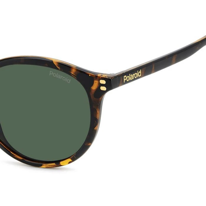Polaroid Ανδρικά Γυαλιά Ηλίου με Καφέ Ταρταρούγα Κοκκάλινο Σκελετό και Πράσινο Φακό PLD6233/S 086/UC
