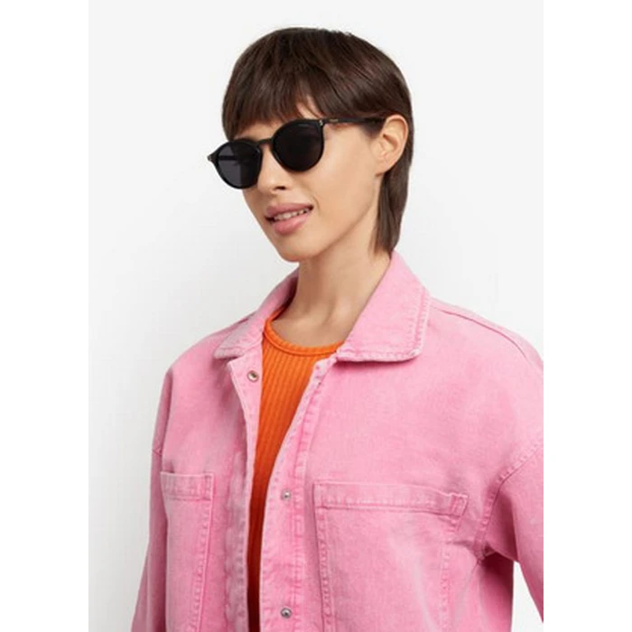 Polaroid Ανδρικά Γυαλιά Ηλίου με Μαύρο Κοκκάλινο Σκελετό και Μαύρο Φακό PLD6233/S 807/M9