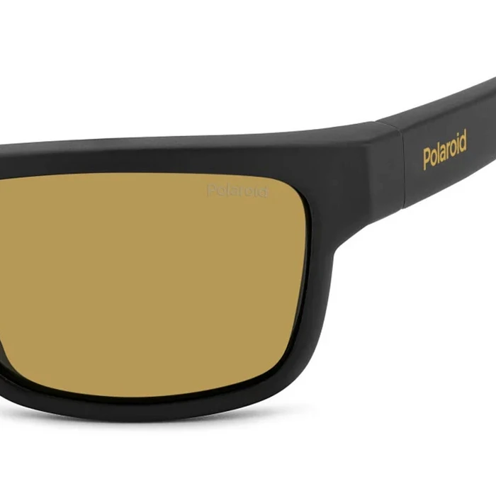 Polaroid Ανδρικά Γυαλιά Ηλίου με Μαύρο Σκελετό και Κίτρινο Polarized Φακό PLD7031/S PGC/MU