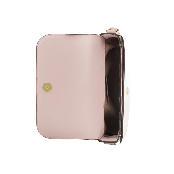 Michael Kors Σετ Δερμάτινη Γυναικεία Τσάντα Ώμου Ροζ 35F4GTVC1L-POW