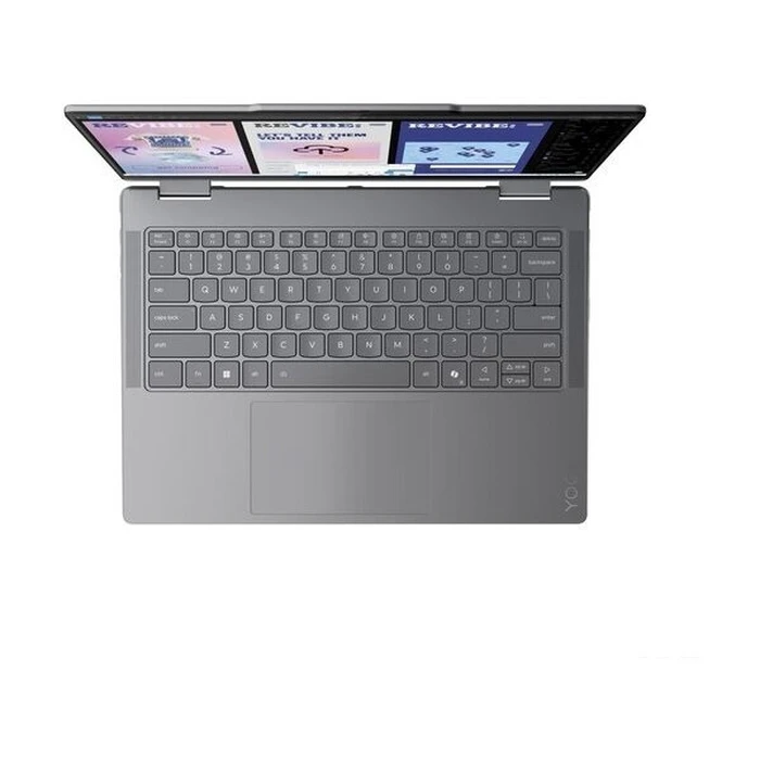 Lenovo Yoga 7 2-in-1 14ILL10 14" OLED Touchscreen 120Hz (Core Ultra 7 258V / 32GB LPDDR5X / 1TB NVMe / Windows 11 Home) Luna Grey (GR Keyboard) MPN 83JQ001YGM