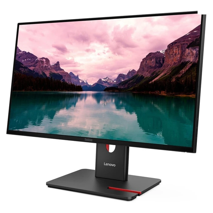 LENOVO ThinkVision T24-40 23.8'' IPS FHD 1920x1080, 4ms GTG, 120Hz, USB-C, DisplayPort, HDMI, USB Hub, Ρυθμιζόμενο Ύψος