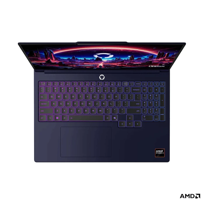 Lenovo Legion 7 16AGP11 16" OLED QHD+ Gaming Laptop (AMD Ryzen AI 7 450, 32GB RAM, 1TB SSD, NVIDIA GeForce RTX 5060) - Glacier White (GR Keyboard)