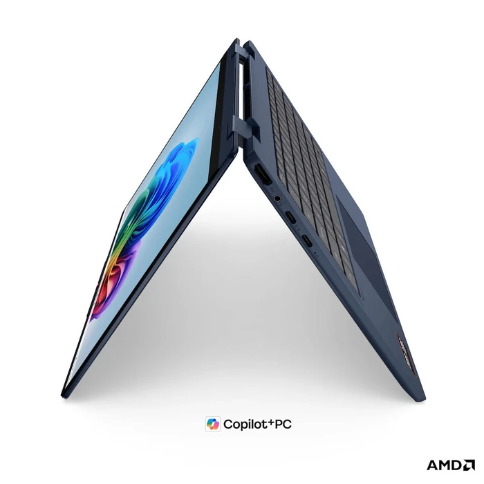 LENOVO IdeaPad 5 2-σε-1 14" OLED WUXGA (Ryzen AI 7-445 / 16GB / 512GB SSD / AMD Radeon Graphics / Windows 11 Home) - Cosmic Blue (GR πληκτρολόγιο)