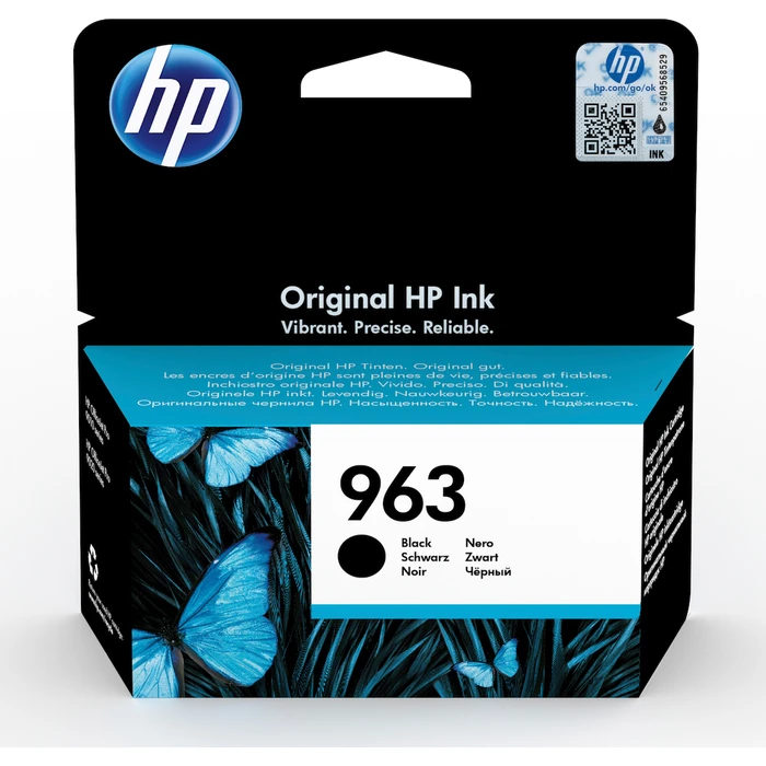 HP 963 Black Original Ink Cartridge (3JA26AE)