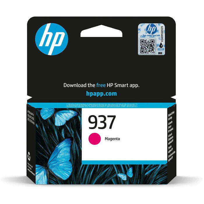 HP 937 Γνήσιο Μελάνι InkJet Ματζέντα (4S6W3NE)
