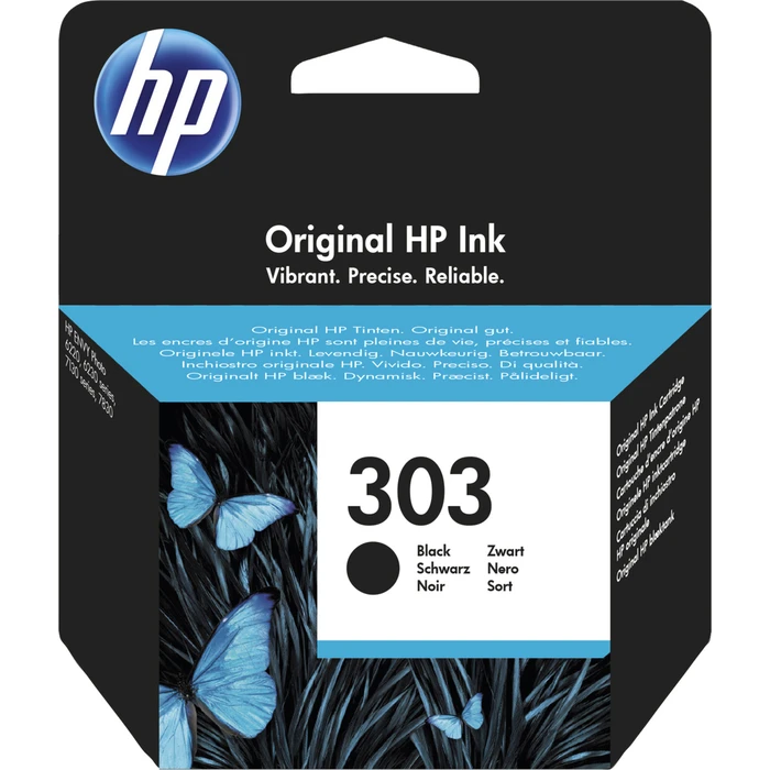 HP 303 Black Original Ink Cartridge (T6N02AE)