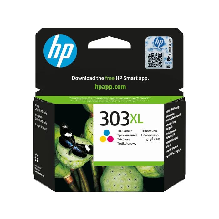 HP 303XL Original Tri-color High Yield Ink Cartridge (T6N03AE)