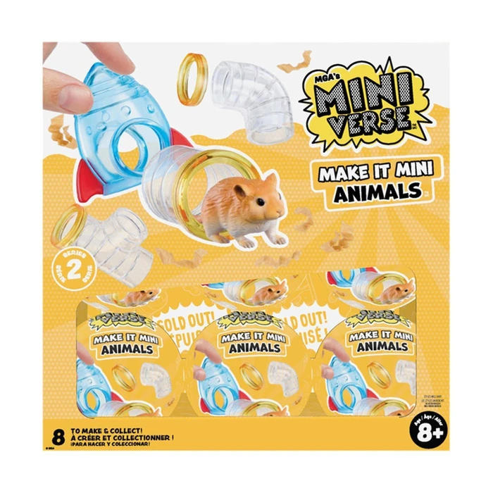 MGA Miniverse Make It Mini Animals Series Blind Pack Collectible Toy