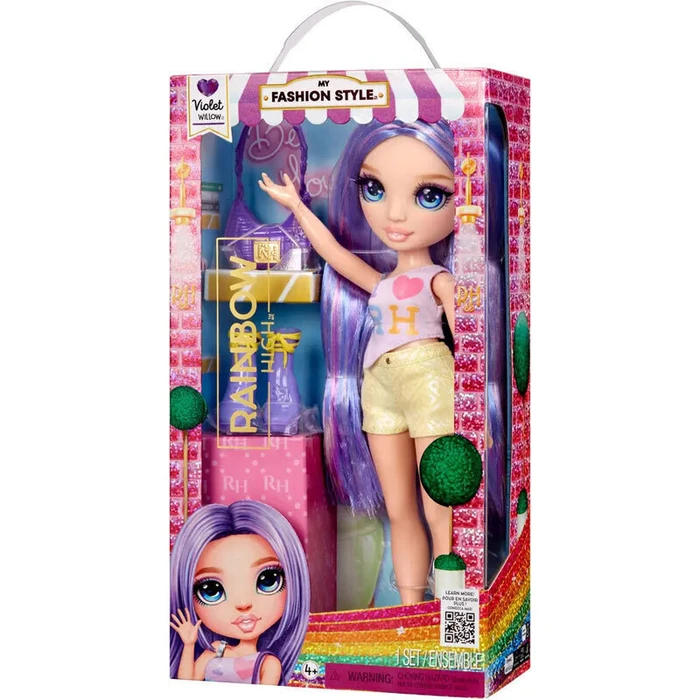 MGA Rainbow High My Fashion Style Violet Willow Doll