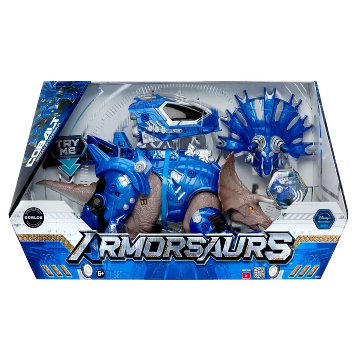 MGA Disney Armorsaurs - Τρικεράτοψ Armor-Up (Cobalt)