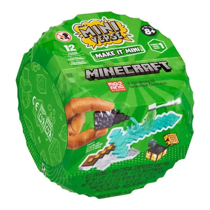 MGA Miniverse Make It Mini Minecraft Collectible DIY Toy