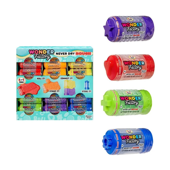 MGA Wonder Factory Πλαστελίνη Purple Single Pack