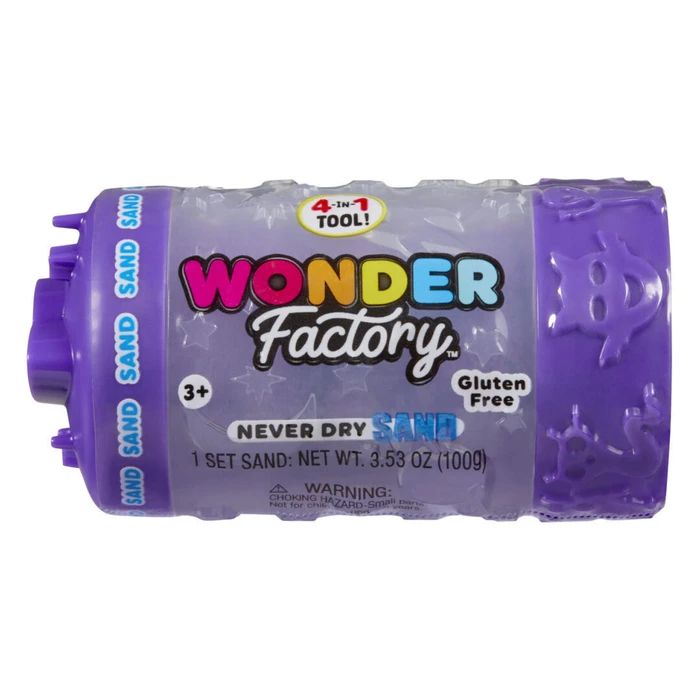 Arts & Crafts MGA Wonder Factory Never Dry Dough Purple Single Pack