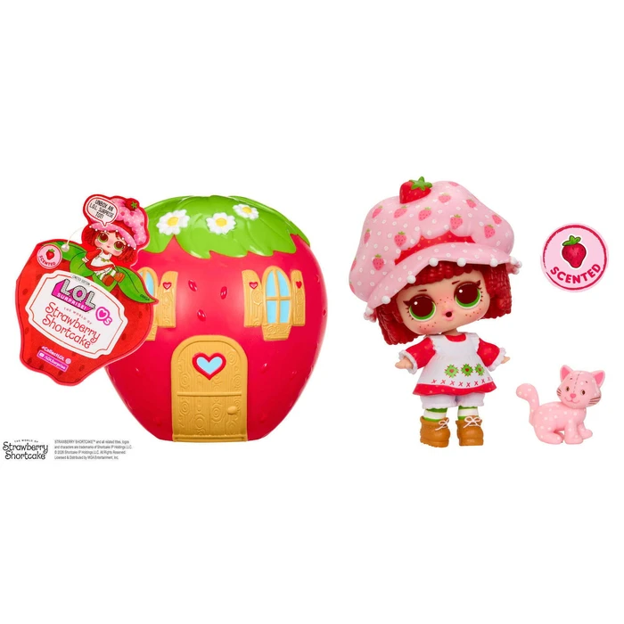 MGA ΛΟΛ Σουρπράιζ Κούκλα Loves Strawberry Shortcake Tots