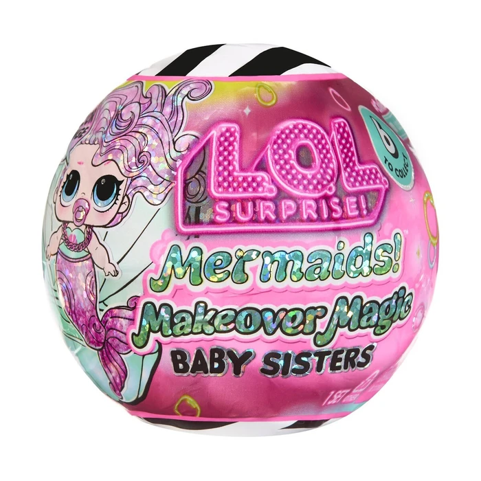 MGA L.O.L. Surprise Mermaids Magic Transformation Baby Sisters