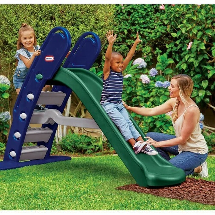 Little Tikes Τσουλήθρα Easy Store Giant Slide Blue Green