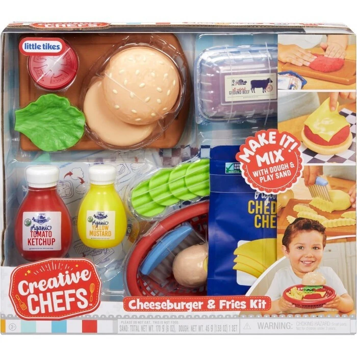 Default MGA Little Tikes Creative Chefs Cheeseburger and Fries Kit