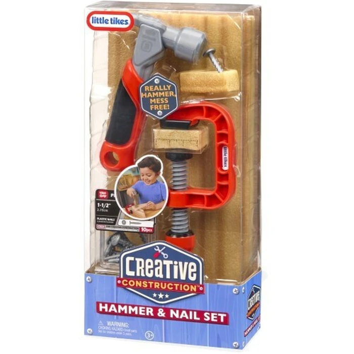 Little Tikes Creative Construction Hammer and Nail Set