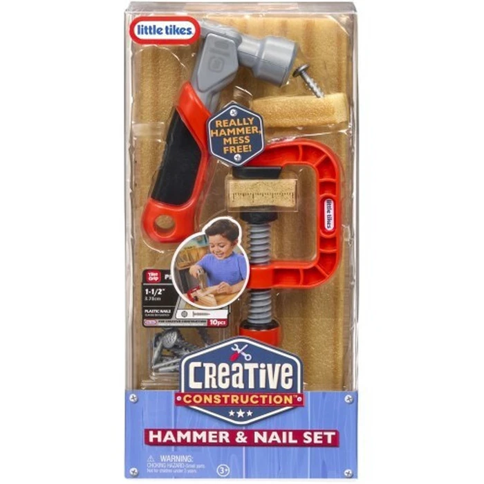 Little Tikes Creative Construction Hammer and Nail Set