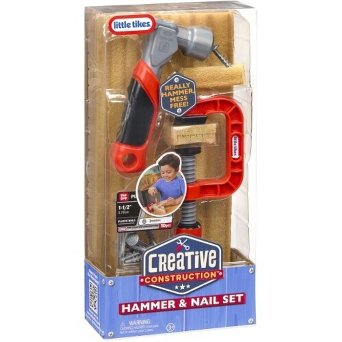 Little Tikes Creative Construction Hammer and Nail Set