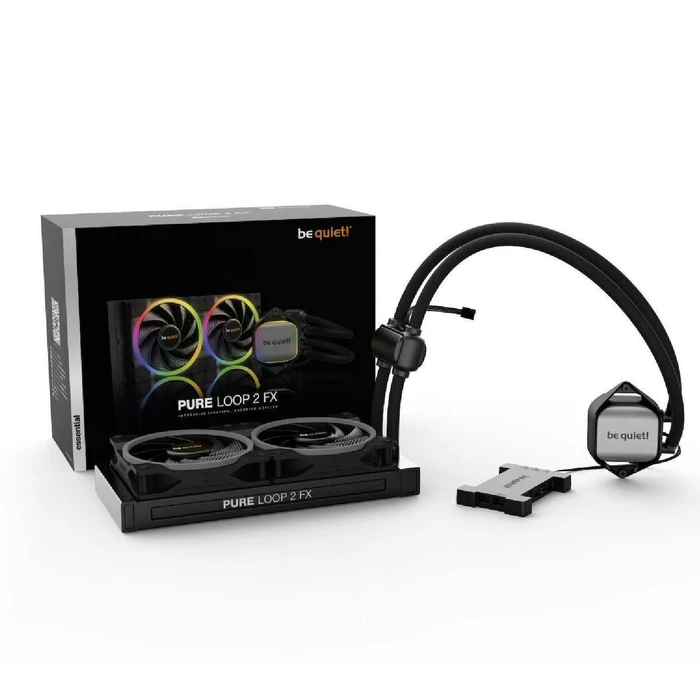 Υδρόψυξη CPU Be quiet HYDRO PURE LOOP 2 FX 280MM BW014,  5500RPM, 2 X ARGB LIGHT WINGS 140MM