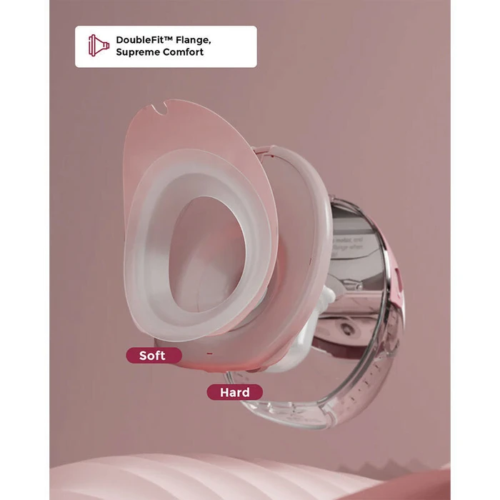 Momcozy Pump Ηλεκτρικό Διπλό Θήλαστρο Κόκκινο 180ml BP346-NR71BA-A