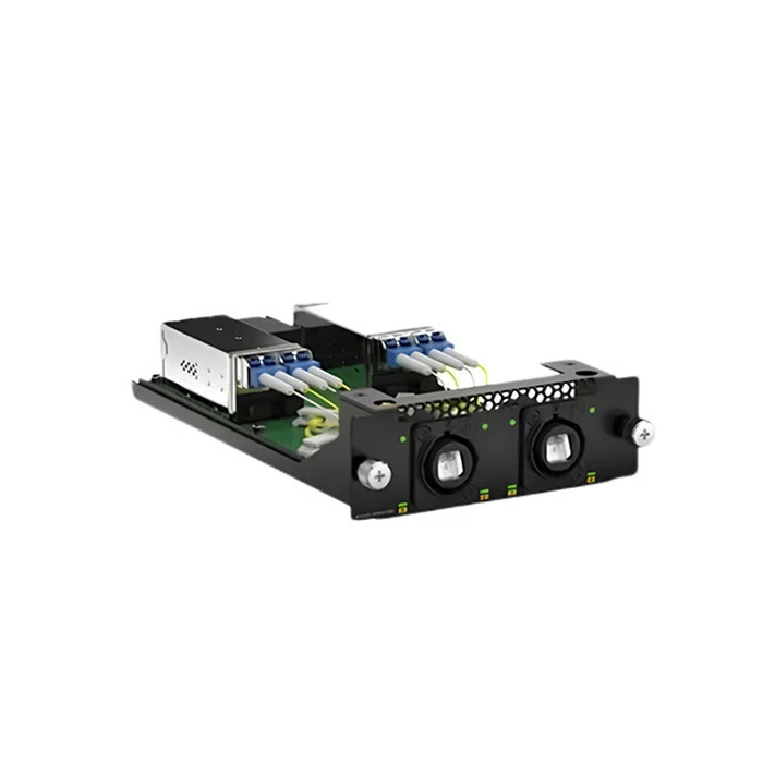 Κάρτα διεπαφής NETGEAR M4350-16M4V με 2x Neutrik OpticalCon QUAD και 4x MMF πομποδέκτες APM414SD-10000S