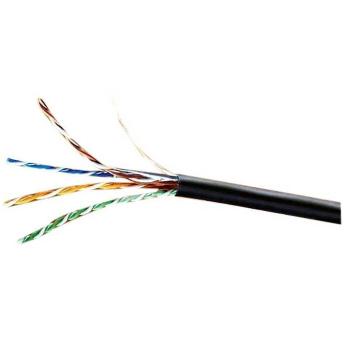 Belden U/UTP Cat.5e (Gigabit) Ethernet Network Cable 152.4 m Black - 1305A
