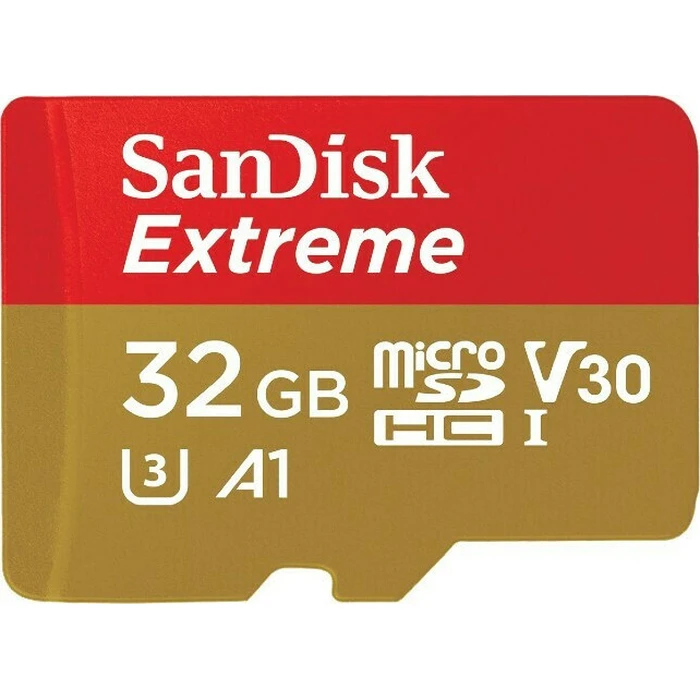SanDisk Extreme microSD Card 32GB Class 10 UHS-I (SDSQXAF-032G-GN6GN)