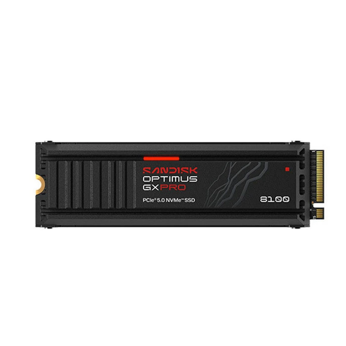 SanDisk Optimus GX Pro 8100 SSD M.2 2TB PCIe 5.0 με Ψύκτρα (Συμβατό με PS5)