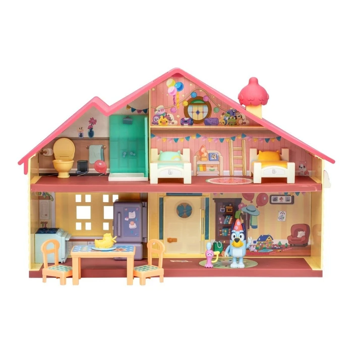 Bluey Celebrating at Home Collectible Figure Playset
