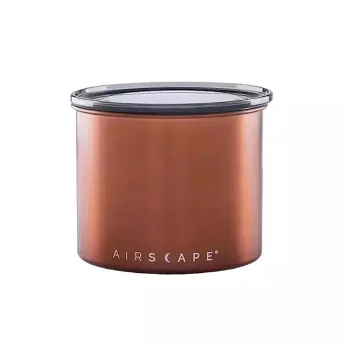 Airscape Βάζο για Καφέ με Αεροστεγές Καπάκι Μεταλλικό Καφέ 850ml