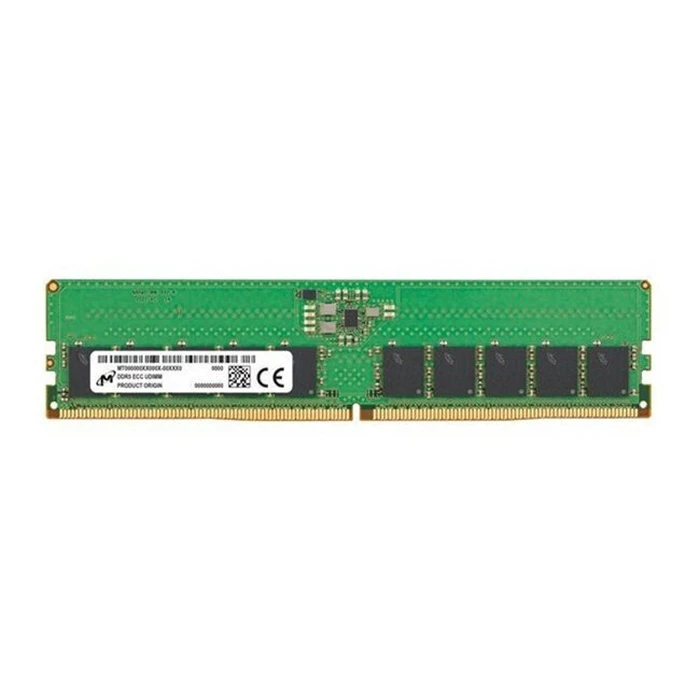 Micron DDR5 Μνήμη 1x16GB ECC UDIMM 5600 MT/s MTC10C1084S1EC56BD1T