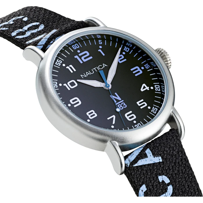 Nautica Ανδρικά Ρολόγια Ασημί