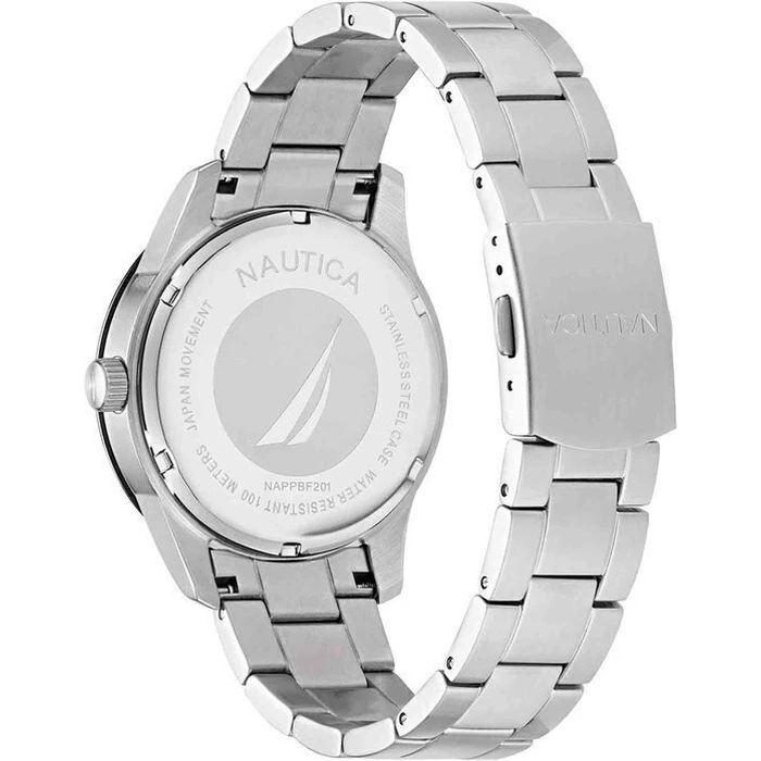 Nautica Ανδρικά Ρολόγια Ασημί