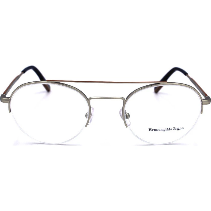 Zegna Ανδρικός Μεταλλικός Σκελετός Γυαλιών Ασημί EZ5131 032
