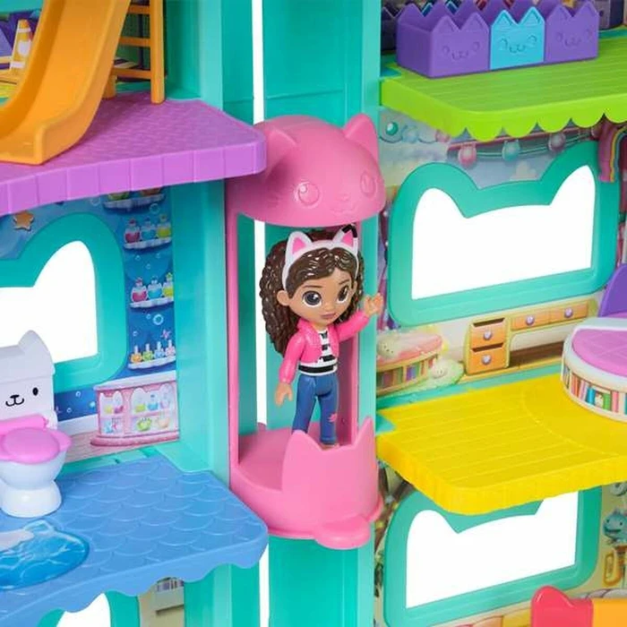 Spin Master Gabby's Dollhouse The Movie - 'Gabby's' Meow-Mazing Dollhouse Πλαστικό Κουκλόσπιτο 60εκ.