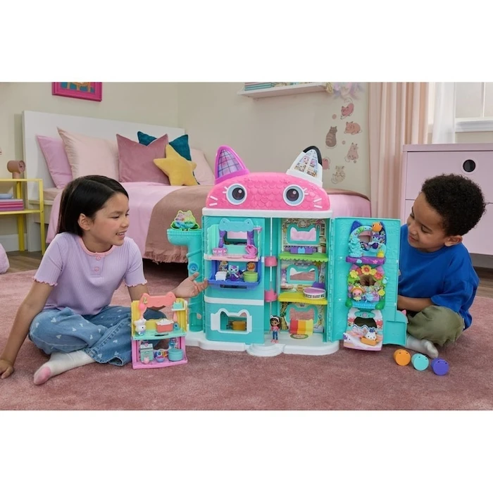 Spin Master Gabby's Dollhouse The Movie - 'Gabby's' Meow-Mazing Dollhouse Πλαστικό Κουκλόσπιτο 60εκ.