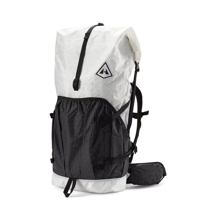 Hyperlite Mountain Gear Expedition 70L Waterproof Mountaineering Backpack - White